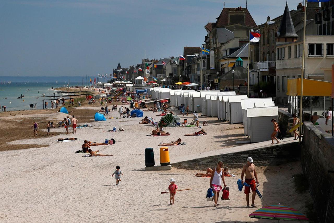 Cottage Le Cerf-Volant Saint-Aubin-Sur-Mer  Dış mekan fotoğraf